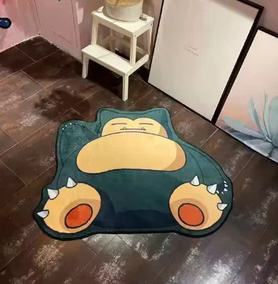 Alfombra 3D de Personajes Pokémon Inspirada en Anime – Perfecta para Dormitorios y Salones