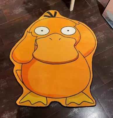 Alfombra 3D de Personajes Pokémon Inspirada en Anime – Perfecta para Dormitorios y Salones